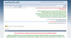 Desktop Screenshot of forum.meteoclimatic.net